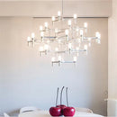 GobekUsa Crown Major Chandelier: Modern Luxury LED Light for Kitchen, Hotel, Living Room