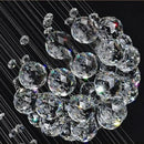 GobekUsa Crystal Ball Chandelier - Large Lustre De Cristal Design - D80xH300cm