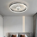 GobekUsa Ceiling Fan Light with Invisible Blades, Remote Control, Modern Design, Silent Operation