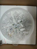 GobekUsa Modern Chrome Crystal Chandelier - Long Raindrop Pendant