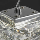 GobekUsa Crystal Dining Table Pendant Lamp: Elegant Led Decoration for Kitchen Island, Restaurant, Living Room
