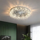 GobekUsa Crystal LED Ceiling Chandelier for Living, Bedroom, Kitchen, Dining Room
