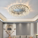 GobekUsa Crystal LED Ceiling Chandelier for Living, Bedroom, Kitchen, Dining Room