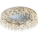 GobekUsa Crystal LED Ceiling Chandelier for Living, Bedroom, Kitchen, Dining Room