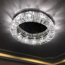 GobekUsa Crystal LED Ceiling Lamp for Chic Living, Bedroom, and Dining Room