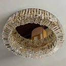 GobekUsa Crystal LED Ceiling Lamp for Chic Living, Bedroom, and Dining Room