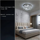 GobekUsa Crystal LED Ceiling Lamp for Chic Living, Bedroom, and Dining Room