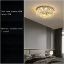 GobekUsa Crystal LED Ceiling Lamp for Chic Living, Bedroom, and Dining Room