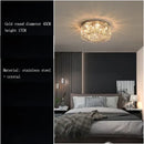 GobekUsa Crystal LED Ceiling Lamp for Chic Living, Bedroom, and Dining Room
