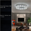 GobekUsa Crystal LED Ceiling Lamp for Chic Living, Bedroom, and Dining Room