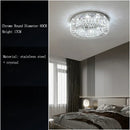 GobekUsa Crystal LED Ceiling Lamp for Chic Living, Bedroom, and Dining Room