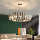 GobekUsa Crystal LED Chandelier: Modern Luxury Pendant Light for Bedroom, Restaurant, and Home Decor