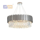 GobekUsa Crystal LED Chandelier Suspension Lighting for Foyer