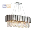 GobekUsa Crystal LED Chandelier Suspension Lighting for Foyer
