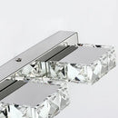 GobekUsa Crystal LED Mirror Light: Modern Bathroom Wall Sconce Stainless Steel Lighting Fixtures