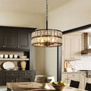 GobekUsa Crystal LED Pendant Chandelier: Luxury Nordic Design for Kitchen, Dining Room & Bedroom