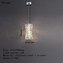 GobekUsa Crystal LED Pendant Ceiling Chandelier for Kitchen Island, Dining Room & Living Room
