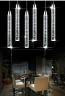 GobekUsa Crystal LED Pendant Light for Dining, Living, Bedroom