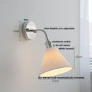 GobekUsa Crystal LED Wall Light – Modern Nordic Living Room Bedside Lamp
