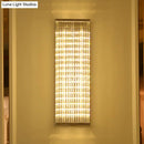 GobekUsa Contemporary Chrome LED Wall Sconce: Clear Glass Bar Mount Light