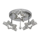 GobekUsa Crystal Nordic LED Ceiling Chandelier for Modern Indoor Lighting