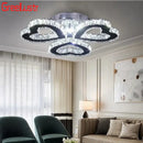 GobekUsa Crystal Nordic LED Ceiling Chandelier for Modern Indoor Lighting