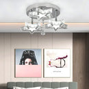 GobekUsa Crystal Nordic LED Ceiling Chandelier for Modern Indoor Lighting