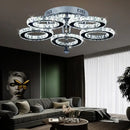 GobekUsa Crystal Nordic LED Ceiling Chandelier for Modern Indoor Lighting