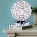 GobekUsa Crystal Table Lamp: Modern Desktop E27 LED Desk Lamp for Parlor, Bed Room, Bedside Cabinet