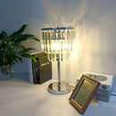 GobekUsa Crystal Table Lamps: Modern Warm Living Room Study Desk Decor Fixtures