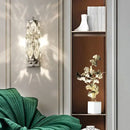 GobekUsa Crystal Wall Lamp: Modern Luxury for Bedroom, Living Room, and Staircase