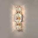 GobekUsa Crystal Wall Light: Luxury Nordic Style for Living Room & Bedroom