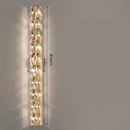 GobekUsa Crystal Wall Light: Luxury Nordic Style for Living Room & Bedroom