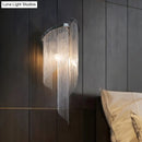 GobekUsa Minimalist Aluminum Wall Sconce Light with 2 Silver Bulbs - Perfect Bedside Lamp