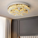 GobekUsa Crystal Ceiling Chandelier: Modern LED Light with RC Dimming for Luxe Home Decor