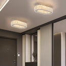 GobekUsa Crystal Ceiling Chandelier: Modern LED Light with RC Dimming for Luxe Home Decor