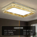 GobekUsa Crystal Round LED Ceiling Light in Shiny Room Style