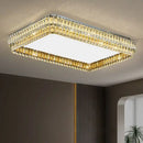GobekUsa Crystal Round LED Ceiling Light in Shiny Room Style