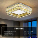 GobekUsa Crystal Round LED Ceiling Light in Shiny Room Style