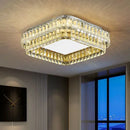 GobekUsa Crystal Round LED Ceiling Light in Shiny Room Style