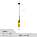 GobekUsa Glass Chandeliers: Modern Lighting for Living Room, Bedroom, Bar, Restaurant.