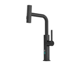 GobekUsa Digital Display Single Lever Brass Kitchen Faucet - Hot Cold Pull Out Mixer