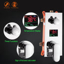 GobekUsa Digital Shower Mixer with Intelligent Display Control - Chrome Finish