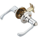Modern chrome double handle lock kit kitchen door handle by Decorbites