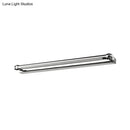 GobekUsa Modern LED Indoor Vanity Lamp - Stainless Steel, Chrome Finish