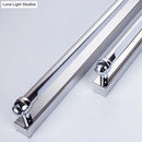 GobekUsa Modern LED Indoor Vanity Lamp - Stainless Steel, Chrome Finish