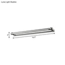 GobekUsa Modern LED Indoor Vanity Lamp - Stainless Steel, Chrome Finish