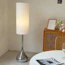 GobekUsa Cream Fabric Shade LED Floor Lamp | Nordic Minimalist Style for Bedroom & Living Room