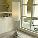 GobekUsa Cream Fabric Shade LED Floor Lamp | Nordic Minimalist Style for Bedroom & Living Room