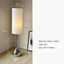 GobekUsa Cream Fabric Shade LED Floor Lamp | Nordic Minimalist Style for Bedroom & Living Room